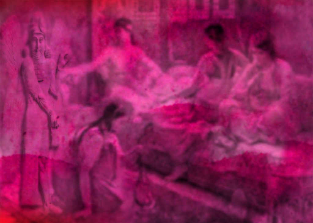 The Anunnaki bunker of mercy 1 A, 50x70 cm, photograph, optical film , Edithion of 7 + 2AP, 2016