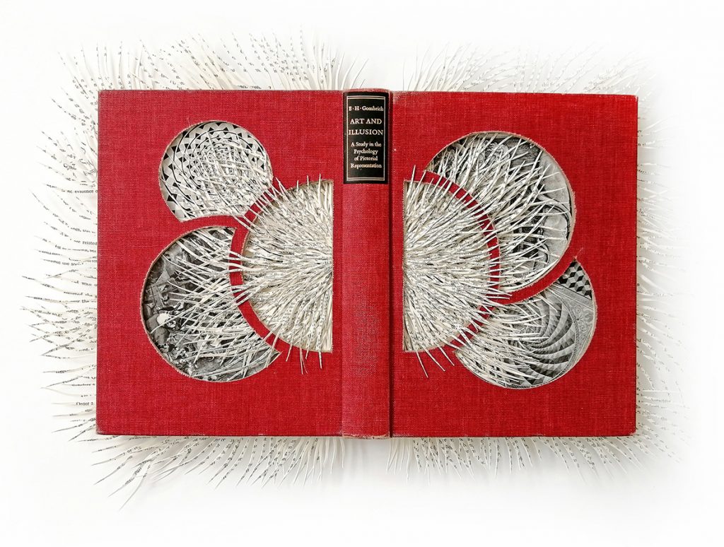 BBW-11-image, cover pho,Art and Illusion, 2020 Altered Book