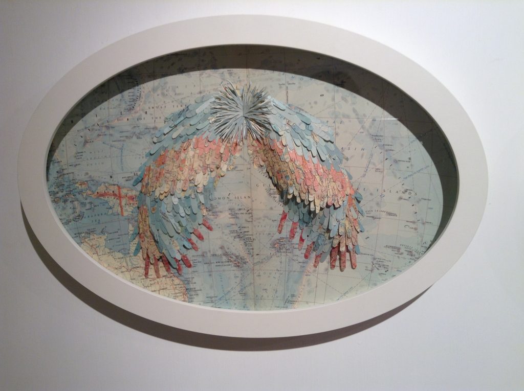 BBW-3-image,Creation Myths V, 2013 Photographic print, paper construction Dimensions variable 53 x 36cm, 48 x 32cm, 42 x 29 cm