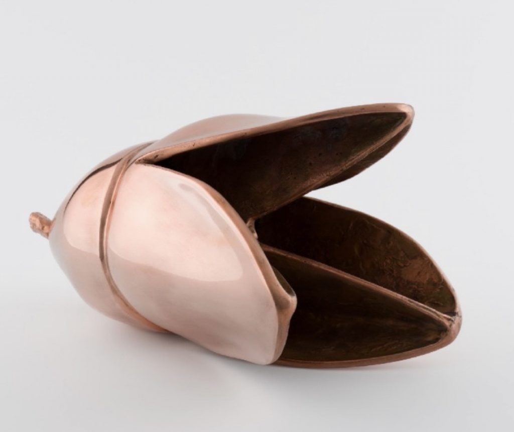 BL-029-image,Untitled, 2025 Copper Coating on Fiberglass 30 x 20 x 20 cm 1 5 of 5