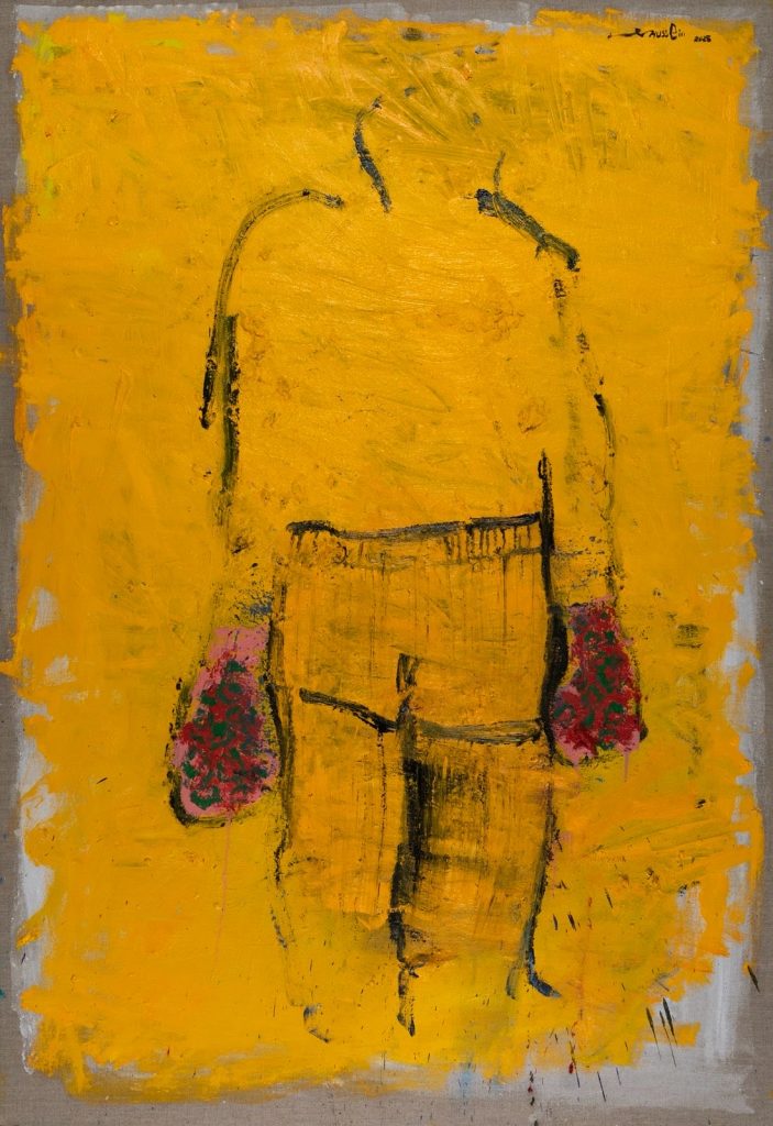 HAM-306-image,Untitled, 2025 Oil on Linen Canvas 122 x 183 cm