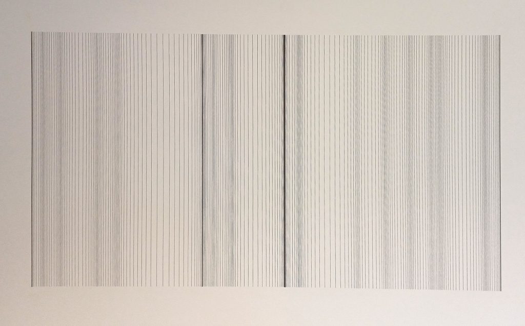 MH-58-Untitled, 2009 Ink on paper 64 x 102 cm