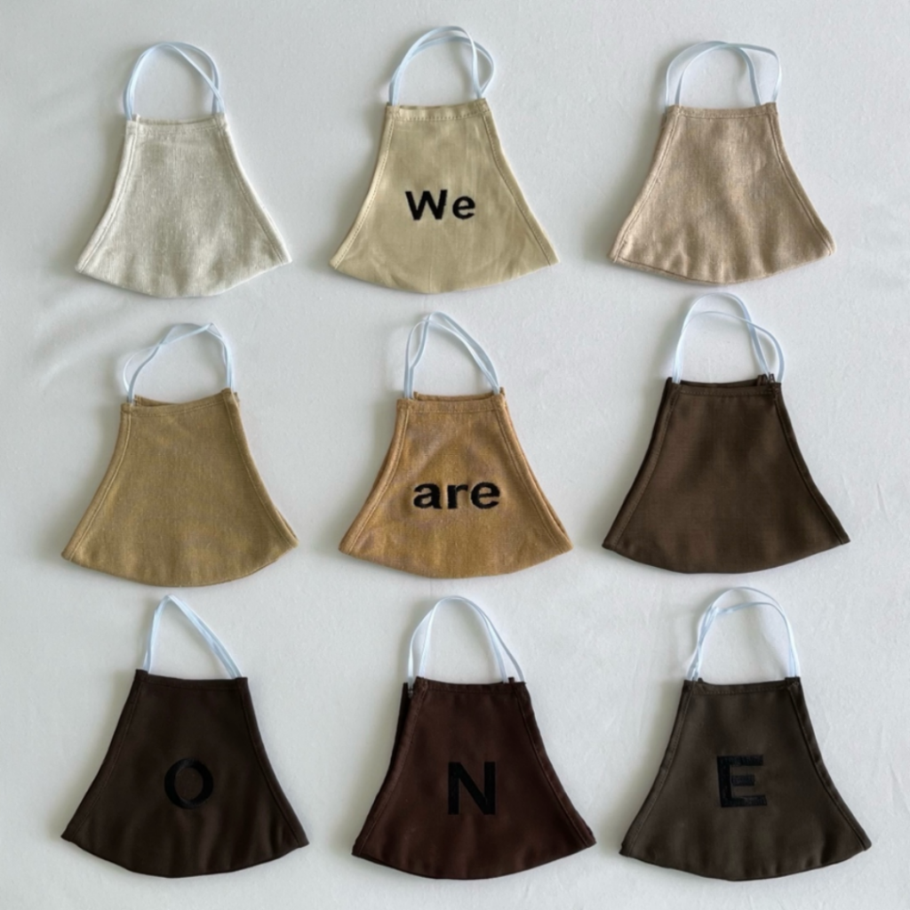 NS-041-image,We Are One Series (Study 1), 2024 Linen, elastic braid, and thread in plexiglass box 60 x 60 cm (23.5 x 23.5 inches)