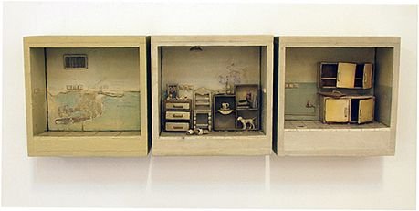 SM-1-image,'ve Been Left in Your Room 1, 2010 Mixed media on wooden box 28 x 84 x 15 cm